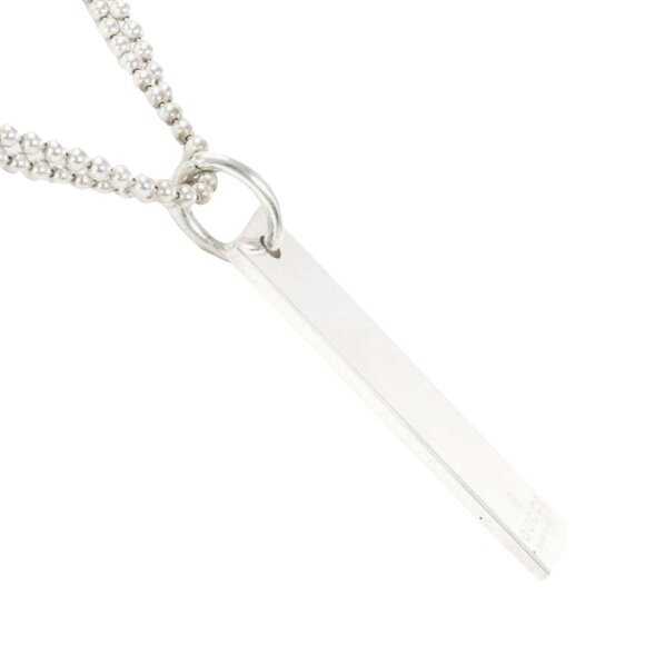 Gucci Double Chain Silver Necklace - Picture 2 of 3